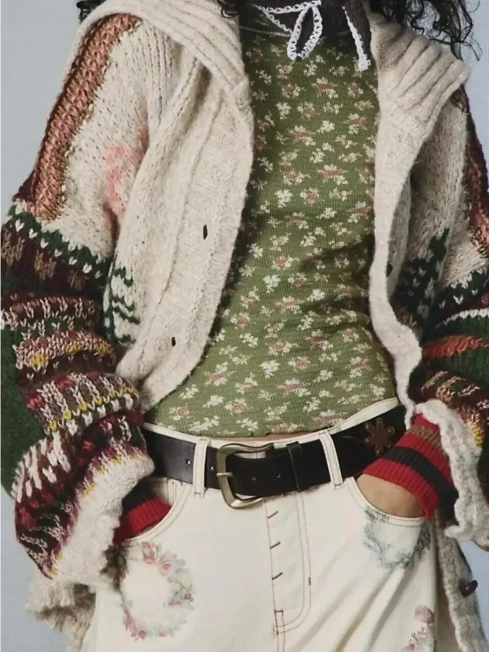 Free People Women's Brown Belt
